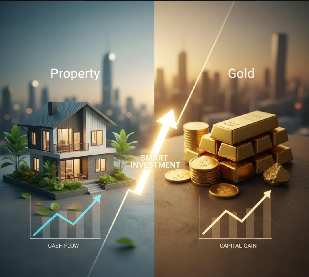 Memilih Aset Masa Depan: Investasi Properti atau Emas?