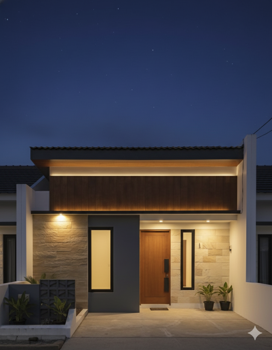 Rumah 1 Lantai TYPE 45